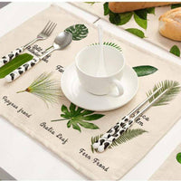 Premium Green Leaf Linen Collection